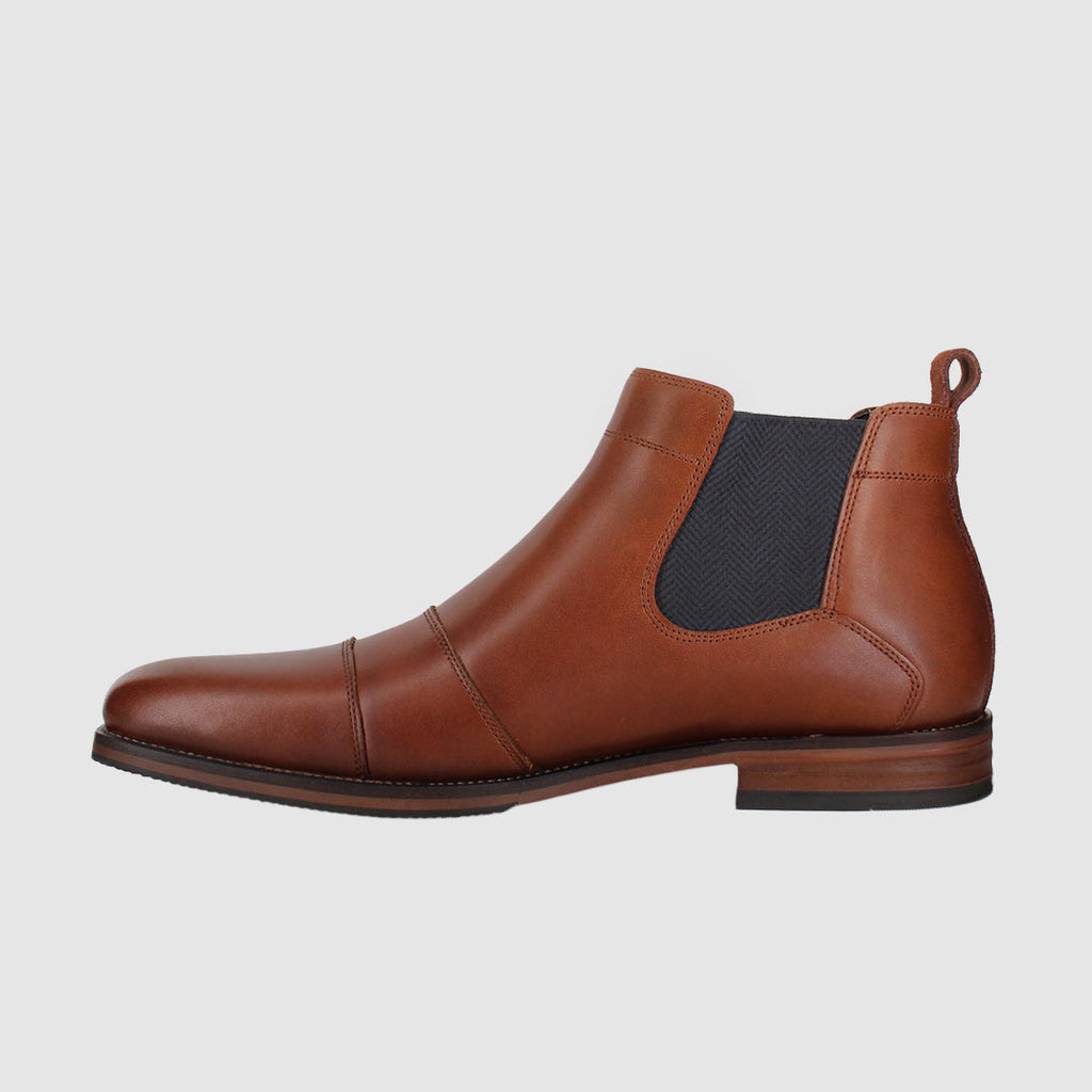 Jonah Tan Mens Chelsea Boots Wild Rhino Shoes