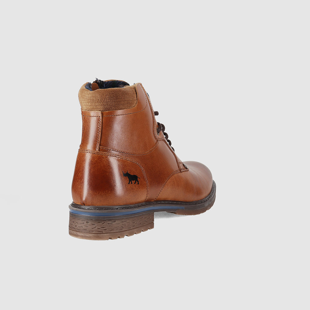 Panama Camel Mens Lace Up Boots Wild Rhino Shoes