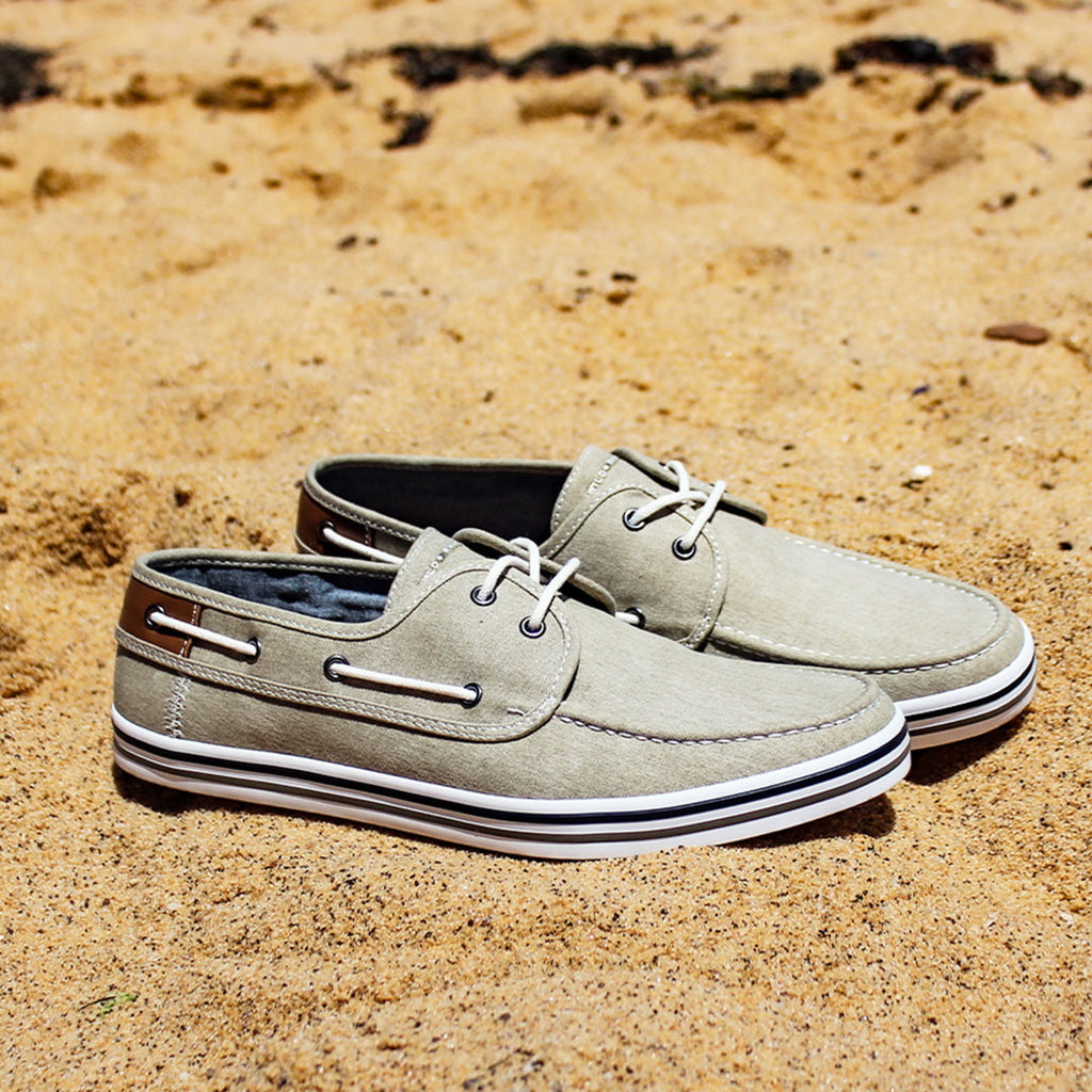 Dustin Sand Mens Boat Shoes Wild Rhino Shoes
