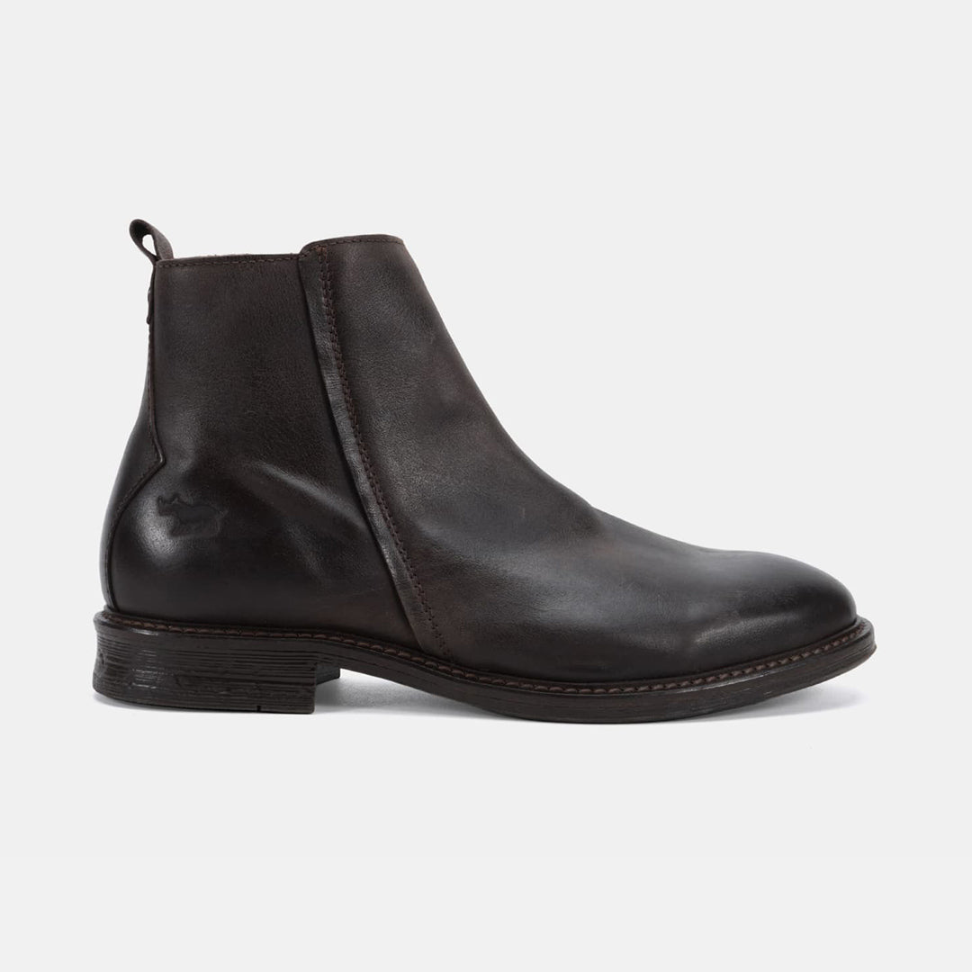 Bunbury Zip Up Boots Brown – Wild Rhino