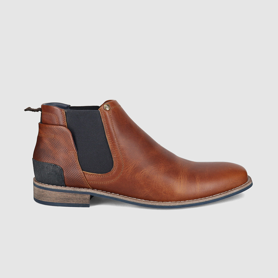 Dion Tan Mens Chelsea Boots Wild Rhino Shoes - Main Image