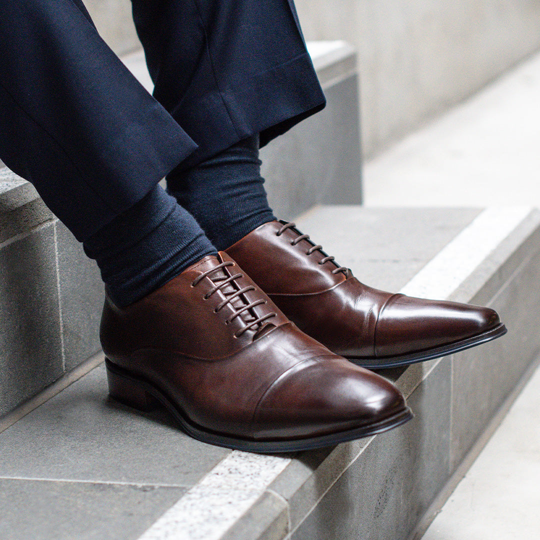 Dune Dark Brown - Mens Dress Shoes Dune Dark Brown - Mens Dress Shoes