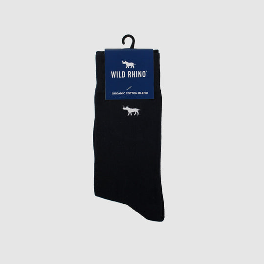 Roy Plain Sock Navy