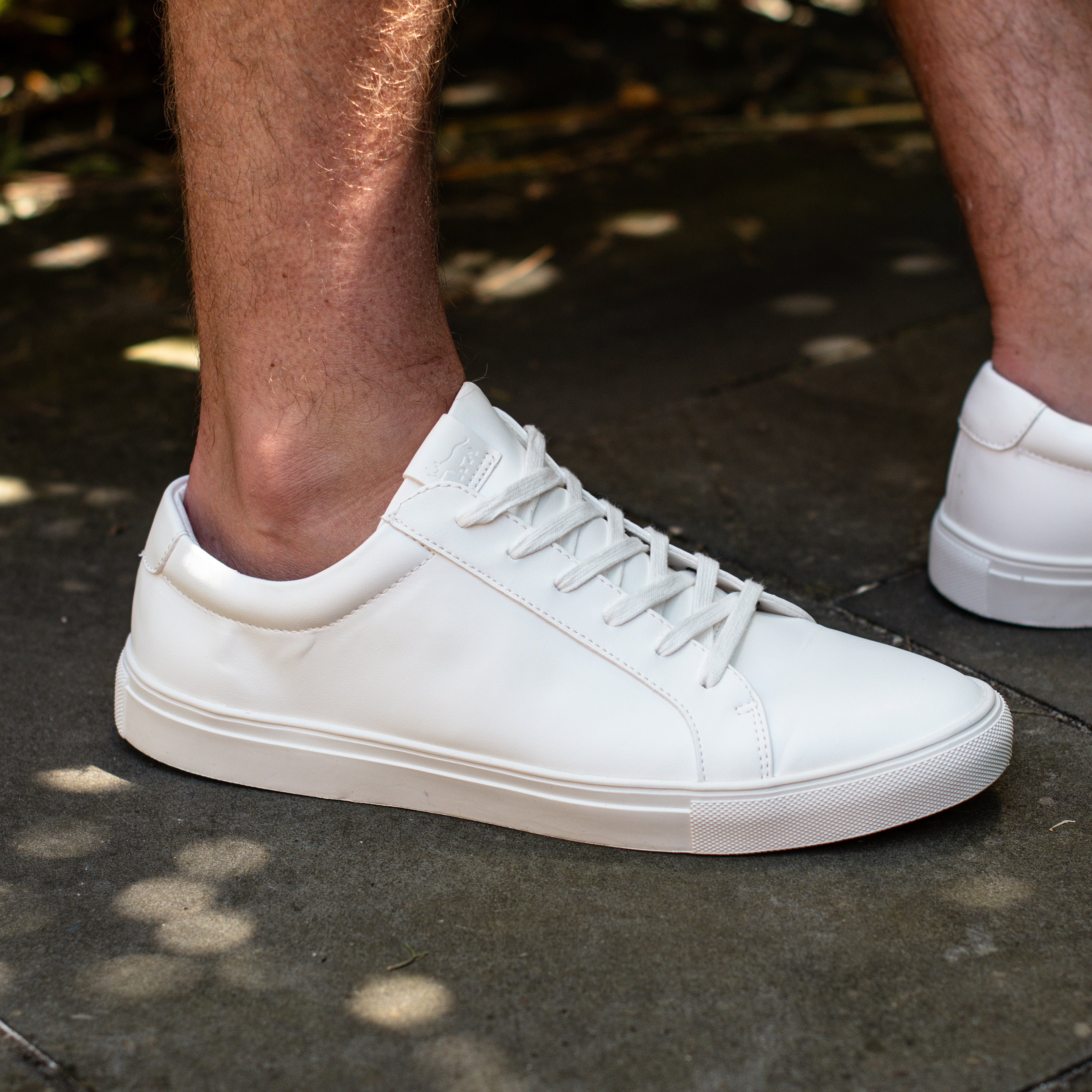 Mens casual white shoes on sale