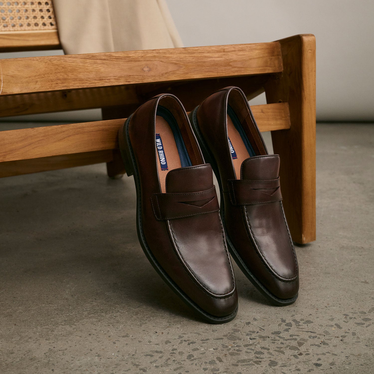 Lewes Chocolate - Mens Dress Shoes - Wild Rhino Shoes
