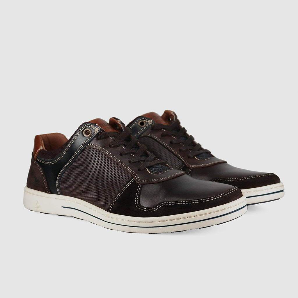 Archer Dark Brown - Mens Casual Shoes - Wild Rhino Shoes