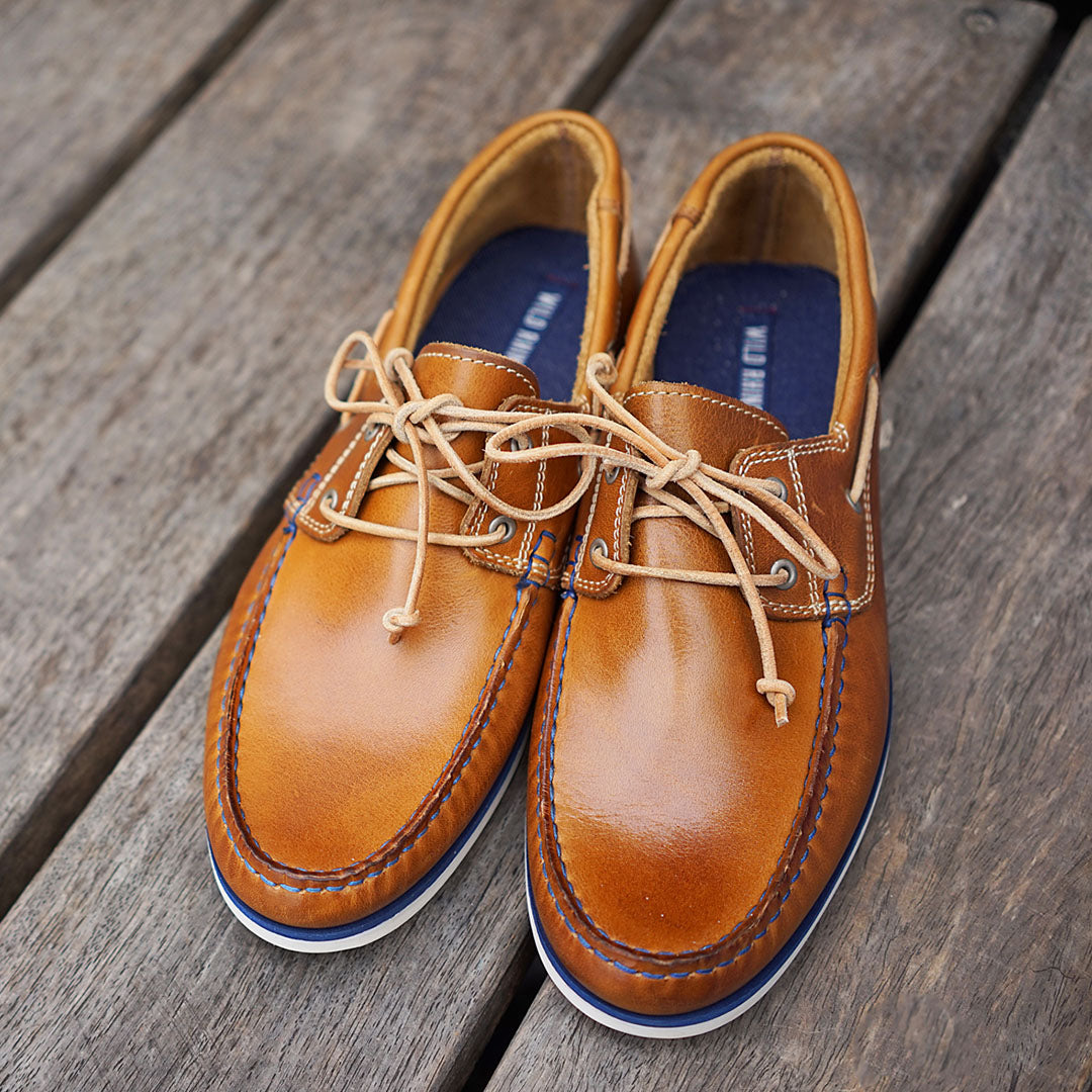 Tan Leather Boat Shoes | New Look
