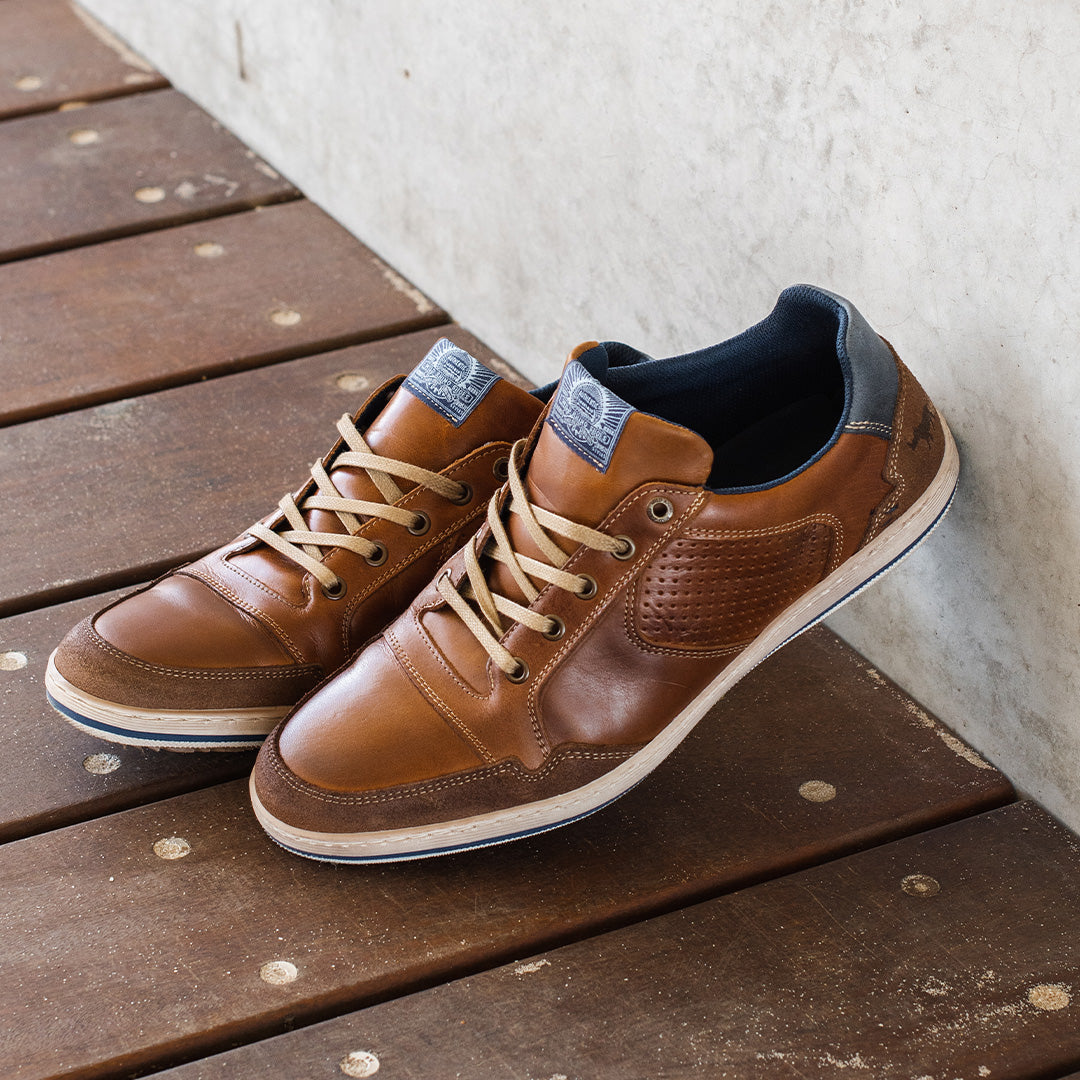 Crest Tan Mens Casual Shoes Wild Rhino Shoes - Main Image