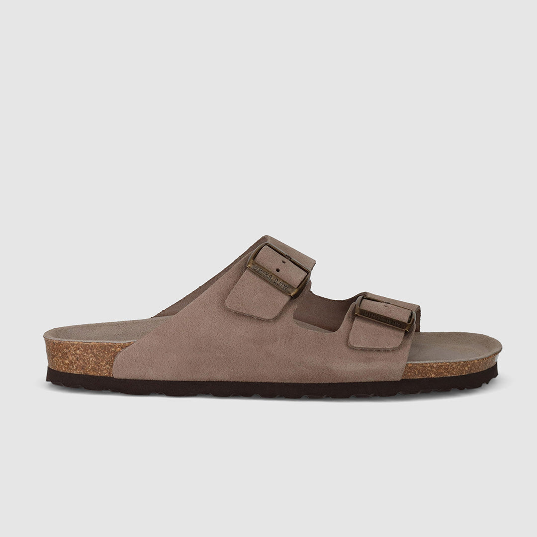 Mannix Grey Suede Mens Sandals Wild Rhino Shoes