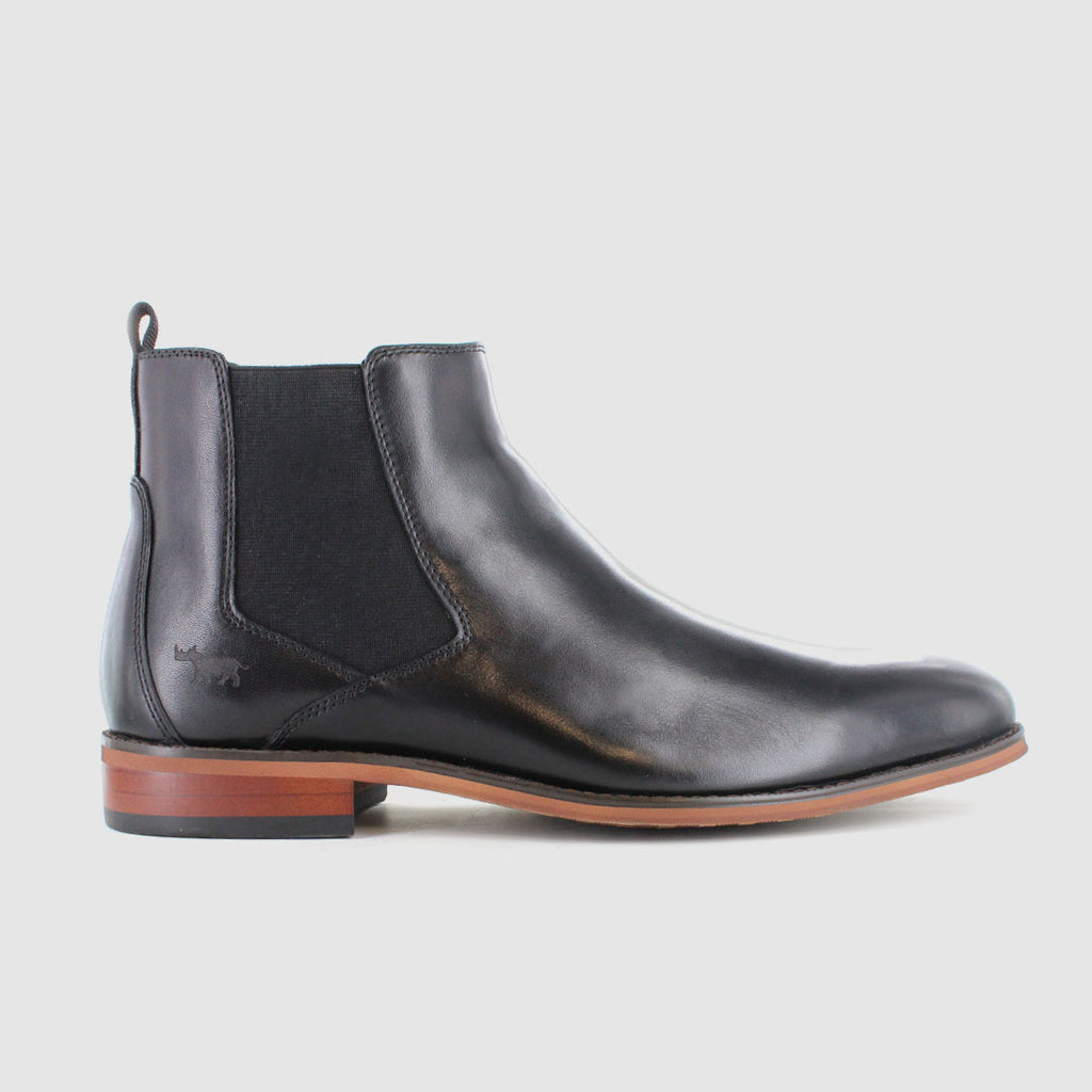 Noah Black - Mens Chelsea Boots - Wild Rhino Shoes