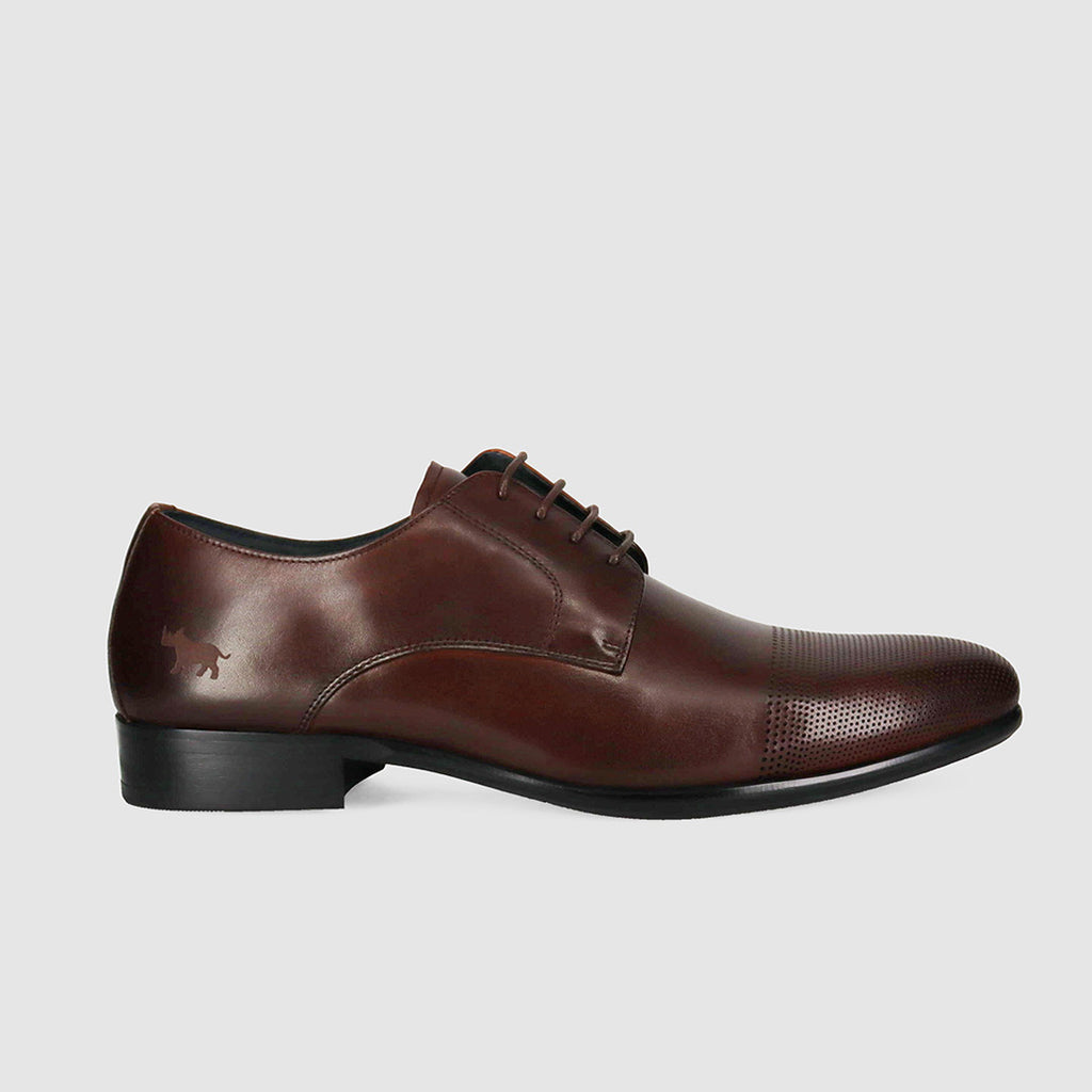 Spring Dark Brown - Mens Dress Shoes - Wild Rhino Shoes