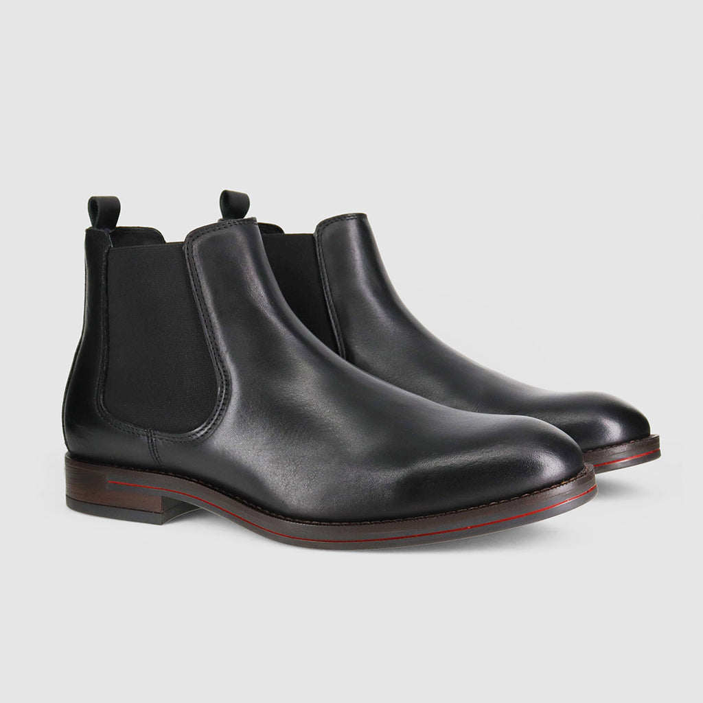 Winner Black - Mens Chelsea Boots - Wild Rhino Shoes